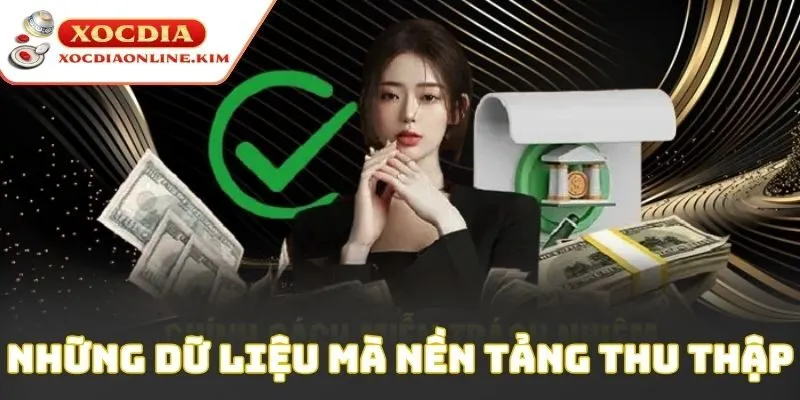Những dữ liệu mà nền tảng thu thập